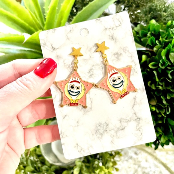 Toy Story Forky Earrings - Picture 2 of 6